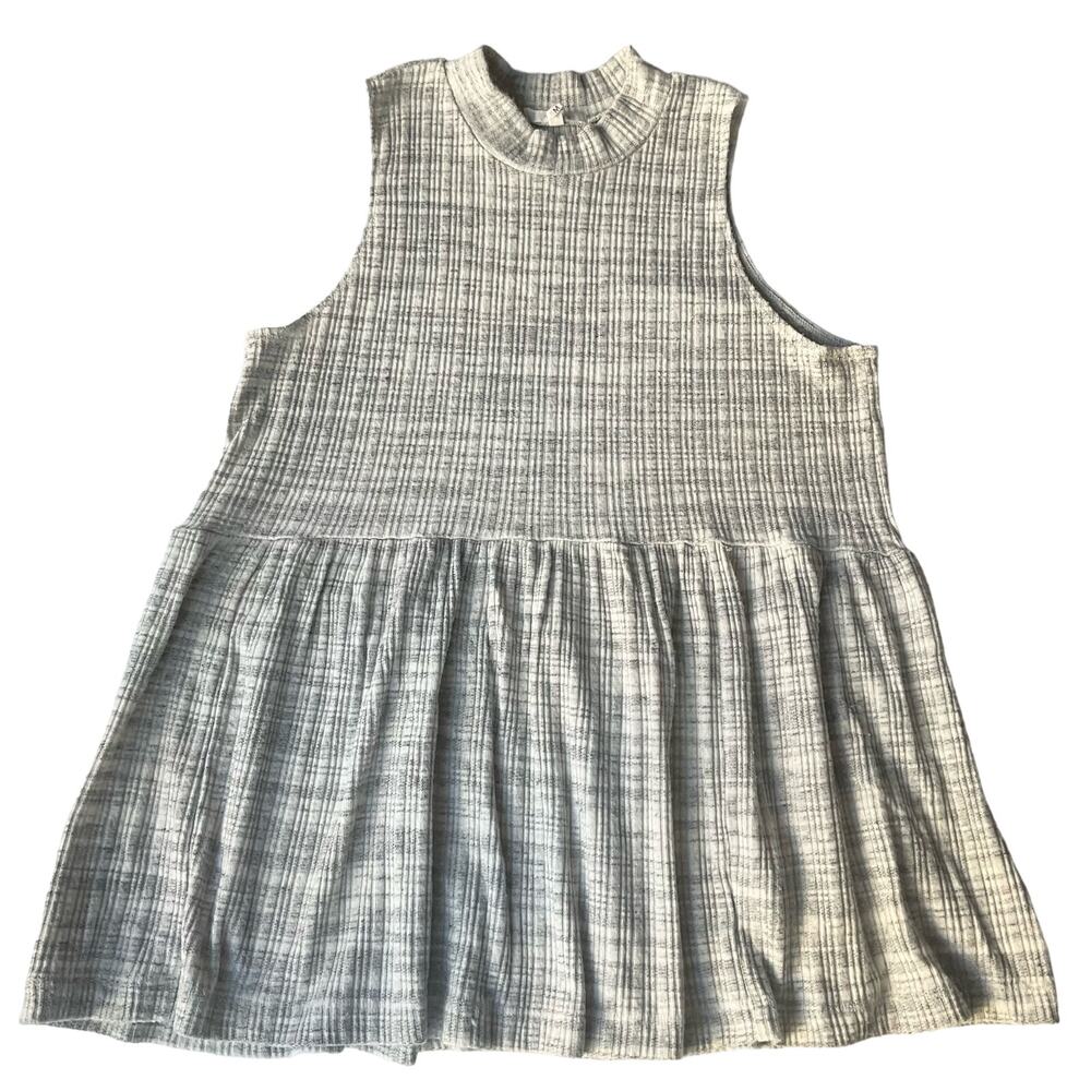 Maurices Women’s Sleeveless Stretchy Soft Blouse size M, Gray